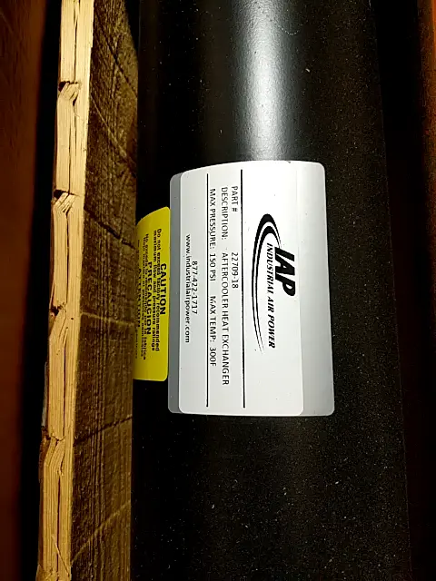Quincy SLE-1020-83869 Heat Exchanger (22709-18) for Quincy 500  - New In Box 3