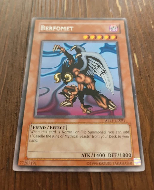 Yu-Gi-Oh! TCG Berfomet Absolute Powerforce ABPF-EN091 Unlimited Rare