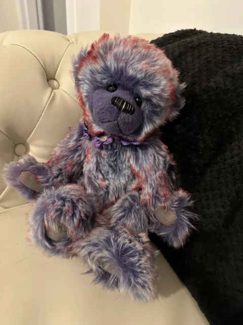 Charlie Bears Pansy With Tags. Retired. Secret Collection QVC Rare