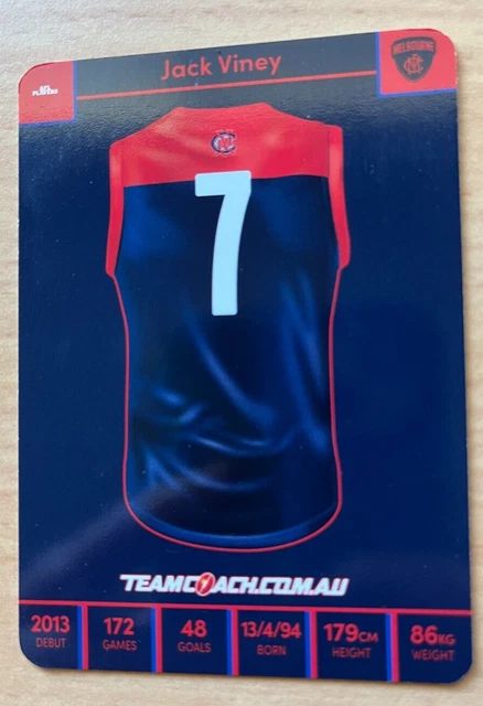 AFL TEAM COACH 2023 Macca's Jack Viney 112 Melbourne Demons EUR 0,73 ...