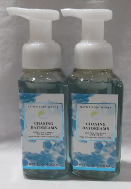 Bath & Body Works Gentle Foaming Hand Soap Lot Set of 2 CHASING DAYDREAMS