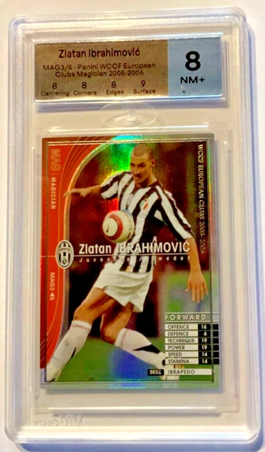PANINI ZLATAN IBRAHIMOVIC Rookie Foot 2002 L Juventus PSG Milan AC EUR 125,00 - FR