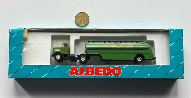 Camion Miniature ALBEDO 1/87 MAN Diesel 750L (1959) - Modèle Rare En Boîte, Occasion