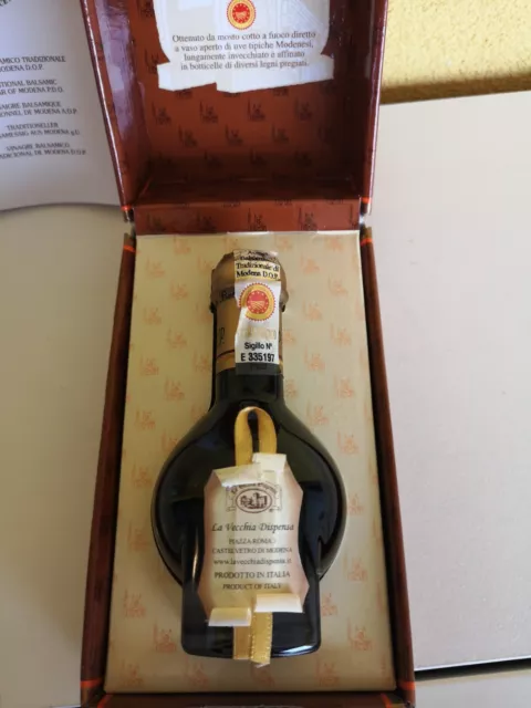 ACETO BALSAMICO TRADIZIONALE DI MODENA DOP EXTRAVECCHIO 25 ANNI 100 ml