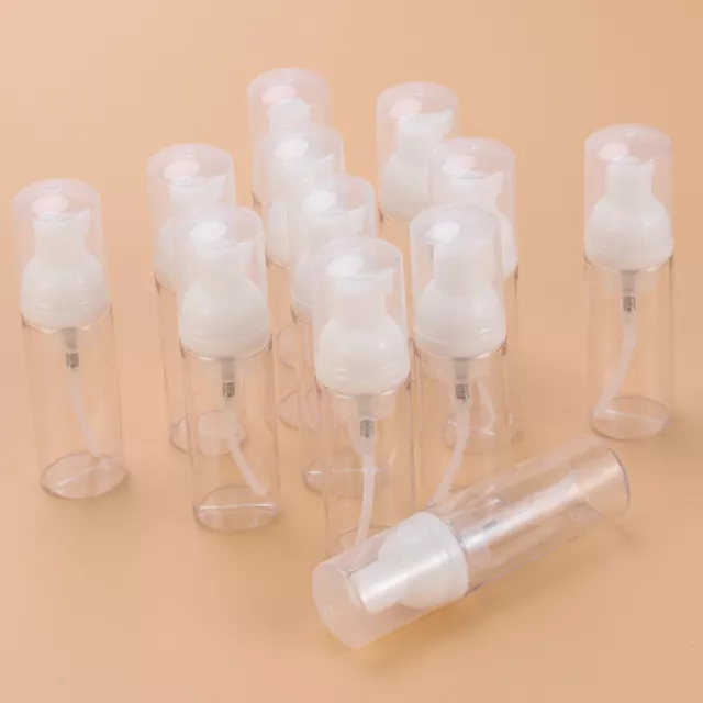 12 Pcs Travel Foaming Face Wash Portable Pump Bottles Accessories