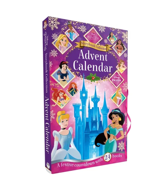 DISNEY PRINCESS STORYBOOK Collection Advent Calendar 24 festive books