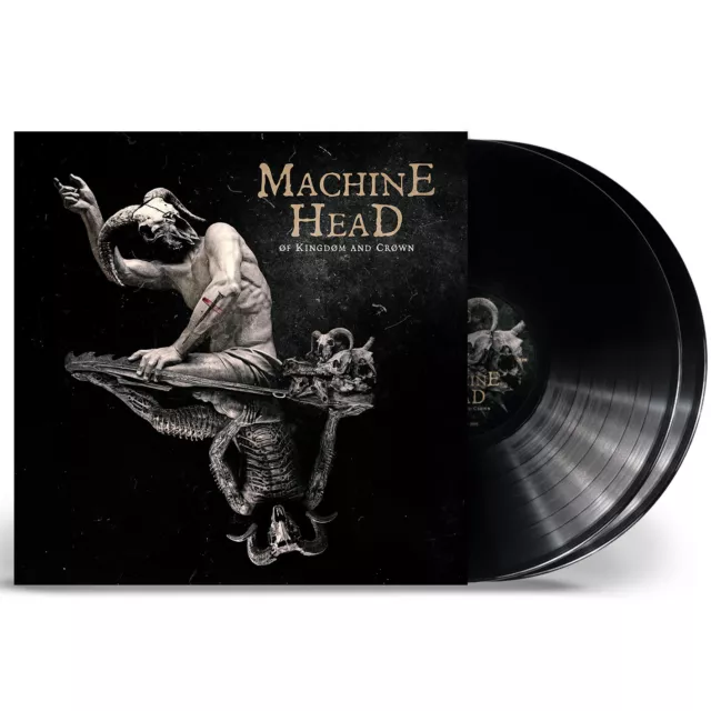 Machine Head 'ØF KINGDØM AND CRØWN' 2LP Gatefold Vinyle noir - Nouveau et Scellé