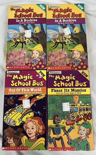 VINTAGE THE MAGIC School Bus 4 VHS Lot Scholastic £7.54 - PicClick UK