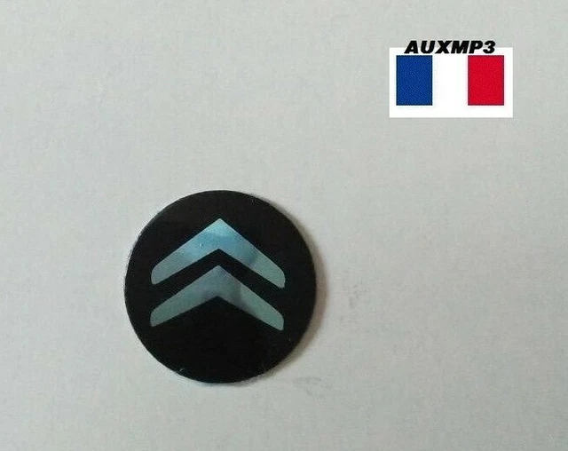 LOGO STICKER CLÉ SEAT 14 MM Emblème Autocollant Voiture Aluminium 2 PCS