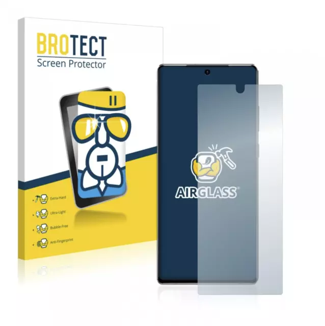 BROTECT AirGlass Glass Screen Protector- Samsung Galaxy Note 20 5G-German Made