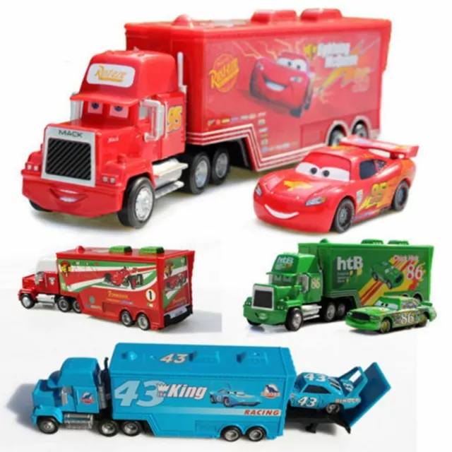 Cars King/chick Hicks/mack Hauler Super-liner Truck Diecast Kid Xmas Toy UK HOT