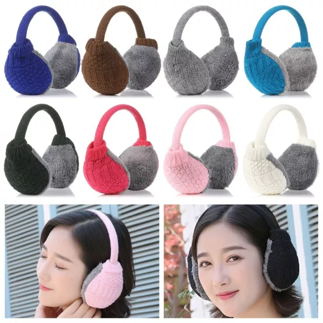 Fuzz Winter Warmer Fashion Ear Cover Ear Muffs Knitted Earmuffs Ear Warmers