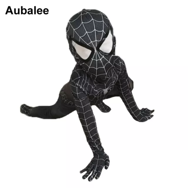Black Venom Spiderman Cosplay Spider-man Zentai Suit For Adult & Kids  Costume