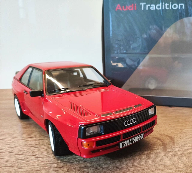 Miniature Audi Sport Quattro 1984 Rouge – Minichamps 1/43 Collection