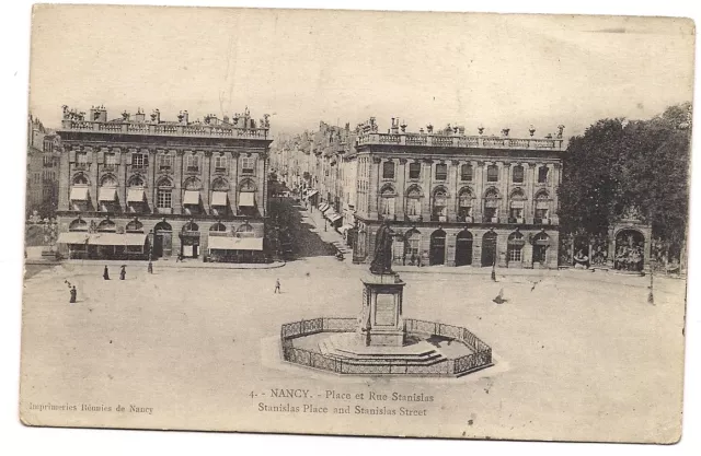 nancy    place et rue stanislas