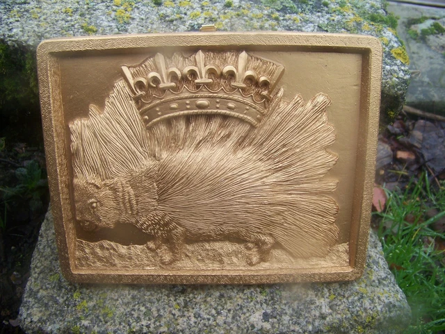 Blason France Libre Avec Accroche Au Dos - Diemension 14 X 11 Cm Item 9086677