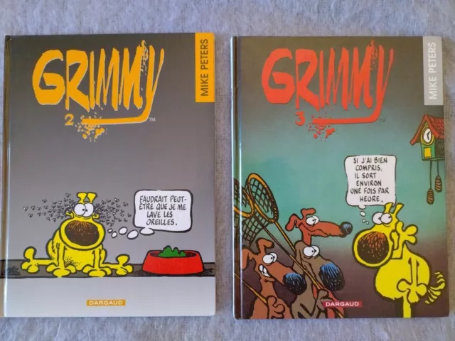 Lot 2 Bd Grimmy - T2 Et T3 - Mike Peters - Dargaud - 2000 - État Correct