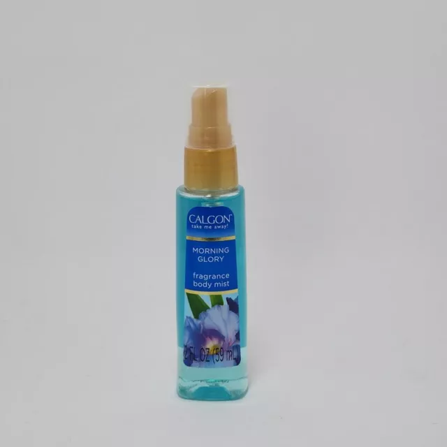 Calgon Morning Glory Fragrance Body Mist Delicate Scent 2 fl oz / 59 mL