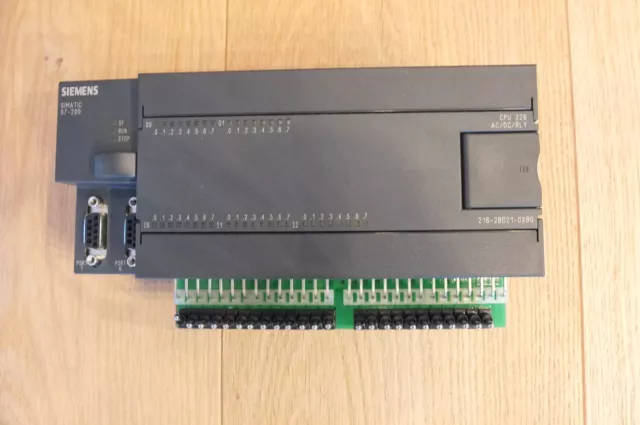 siemens simatic s7-200 CPU 216  mit Testschaltermodul