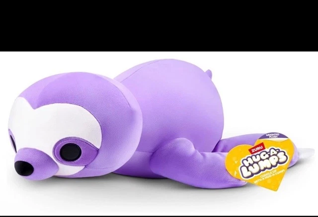 Adhd Sloth HUG-A-LUMPS SLOTH (SYDNEY), Weighted Plush 1.5 kg purple sloth autism ...