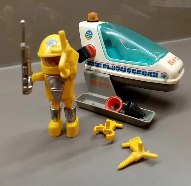 Playmobil Vintage Playmospace – Planeur Spatial Cosmonaute 3509 – Années 80
