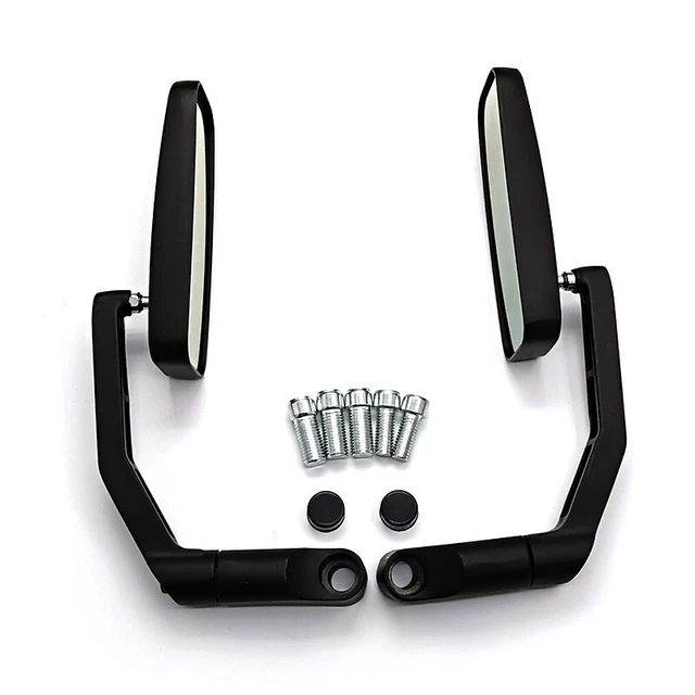 Universal 8mm 10mm moto rétroviseur latéral arrière pour Honda Suzuki Kawasaki