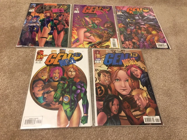 Gen 13, Image Comic Book Lot of 5, Bootleg NM-UNREAD