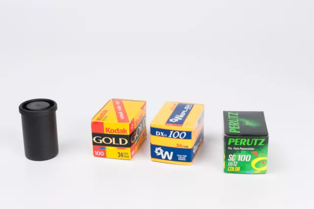 Werlisa 100/24, Kodak Gold 100/24, perutz SC 100/12 Agfa HDC100/36/ EXPIRED   2
