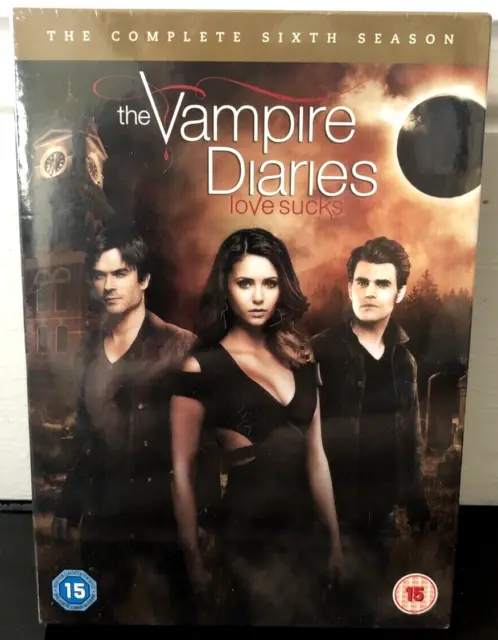 The Vampire Diaries: The Complete Sixth Season DVD (2015) Nina Dobrev cert 15 5