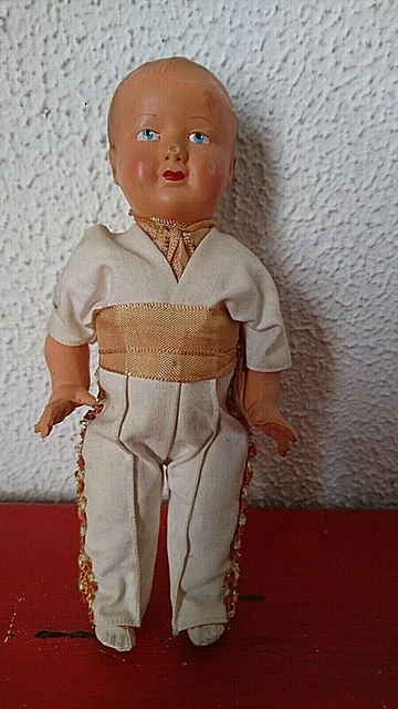 Poupée Ancienne Petit Colin Colette En Celluloïd - Vintage - 2