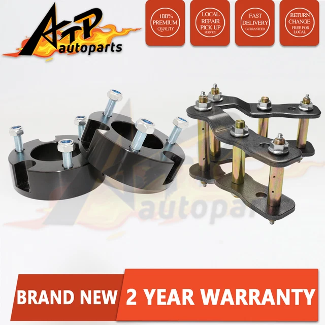 2& LIFT KIT For Ford Ranger PX 1118 Strut Spacers & Greasable Extended