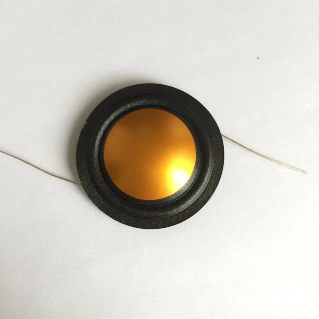 Lot De 10 Diaphragmes Tweeter 25,4 Mm – Film Titane Avec Soie, Réparation Enceintes