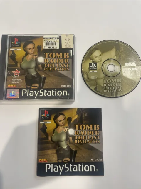 PlayStation 1 PS1 - Tomb Raider The Last Revelation - PAL - Complete