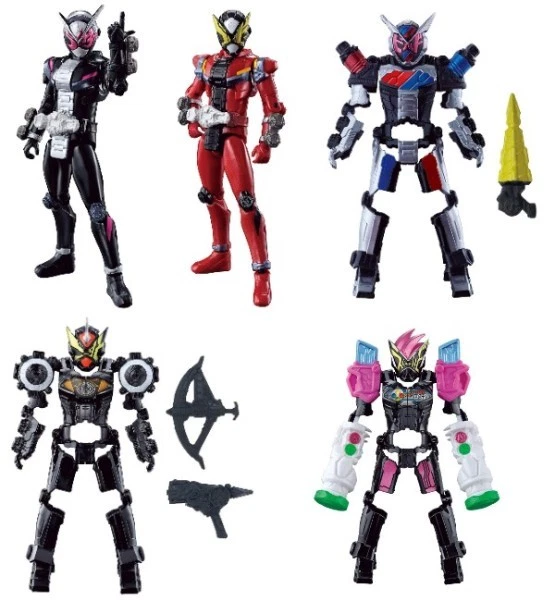 KAMEN RIDER ZI-O RKF Rider Armor Series Zi-O & Geiz & Build & Ghost ...