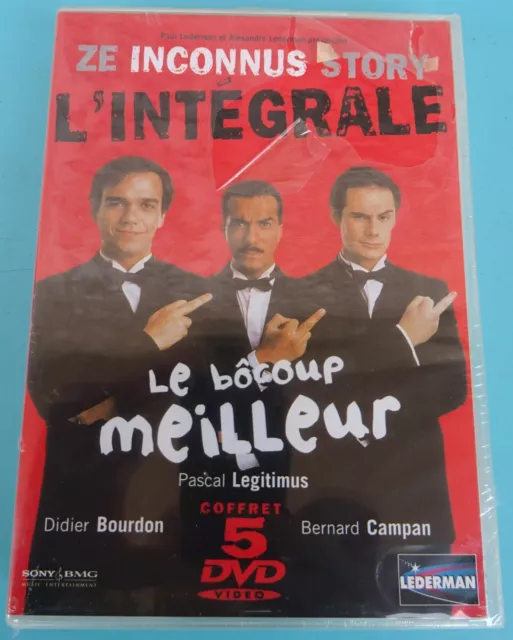 Ze Inconnus Story L'intégrale Le bôcoup meilleur Coffret 5 dvd Neuf sous celleph