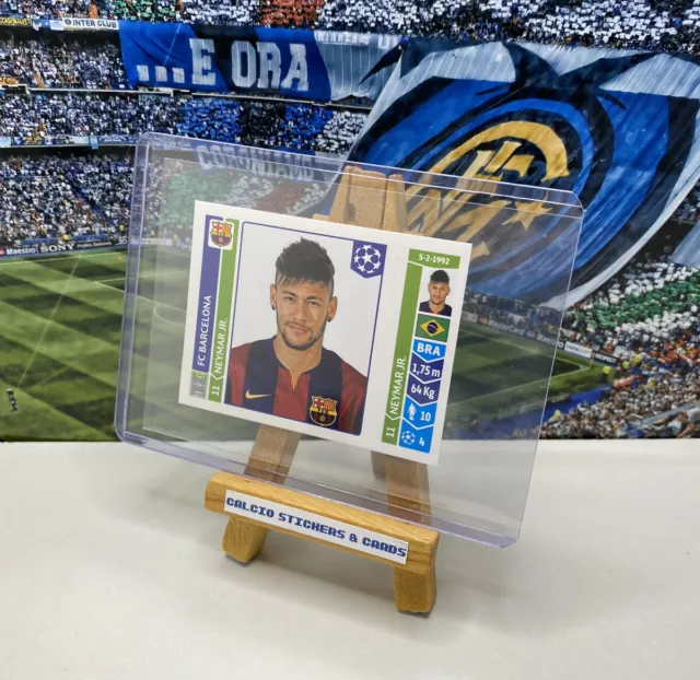Panini Champions League 2014/15 2015 Neymar Jr. Barcelona FC Rare Sticker #427