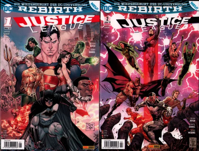 Justice League (Rebirth) (Panini, 2017-2018) #1-6.9