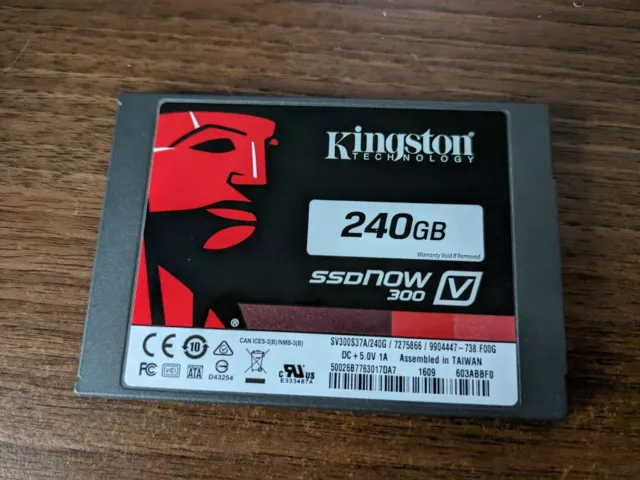 Kingston SSDNow V300 240GB,Internal,6.35 cm (2.5") (SV300S37A/240G) Internal SSD