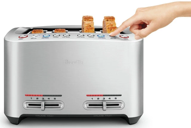Breville toaster deals 4 slice