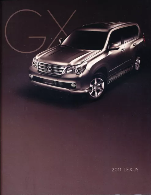 2011 Lexus GX GX460 24-page Original Car Sales Brochure Catalog