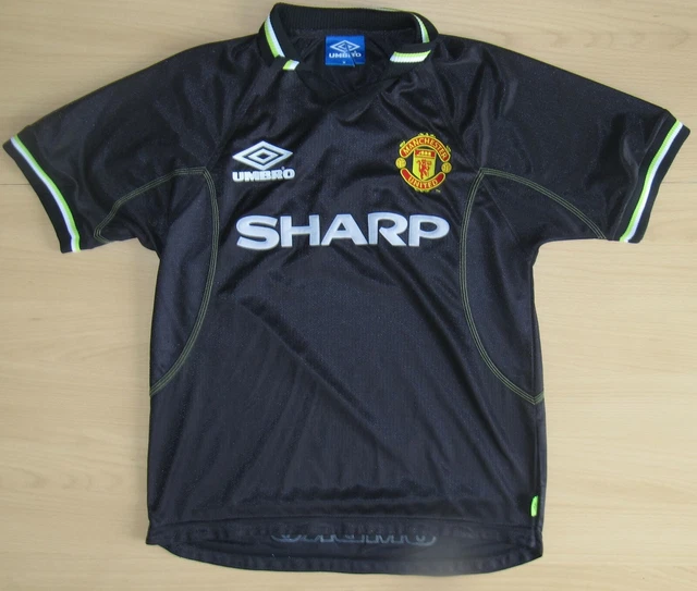 ABSOLUT TOP:  MANCHESTER UNITED THIRD Trikot 1998/99I! Gr. M
