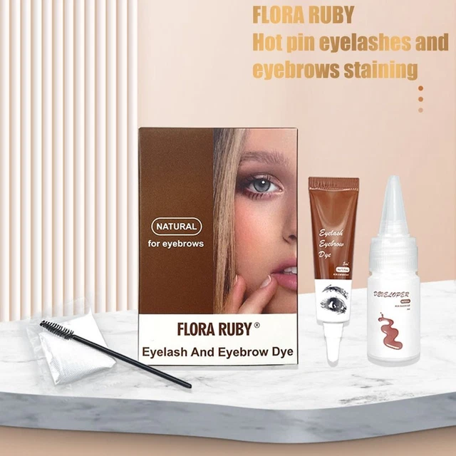 Kit de tinte para pestañas impermeable tinte para cejas tinte kit de tinte para pestañas tinte crema gel