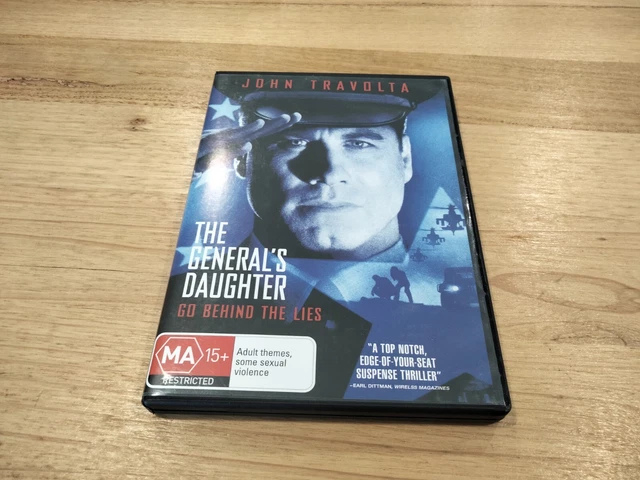 The generals daughter John Travolta Dvd movies region 4 free postage