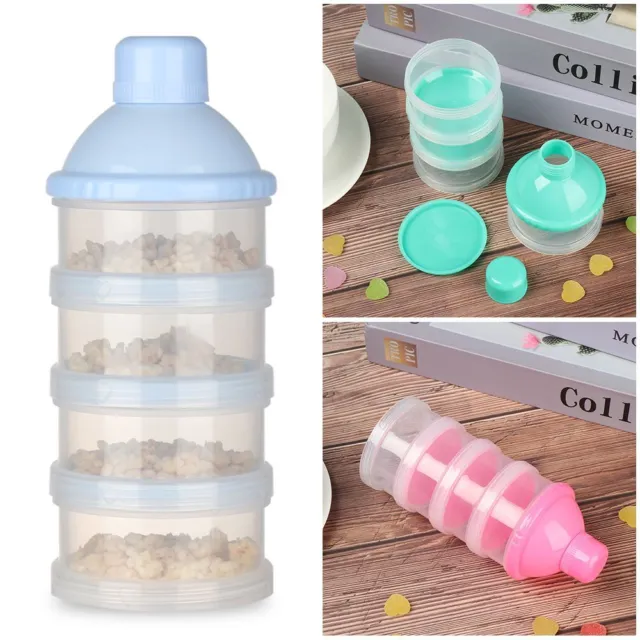 Formula dispenser milk powder container food storage box baby milk bottle