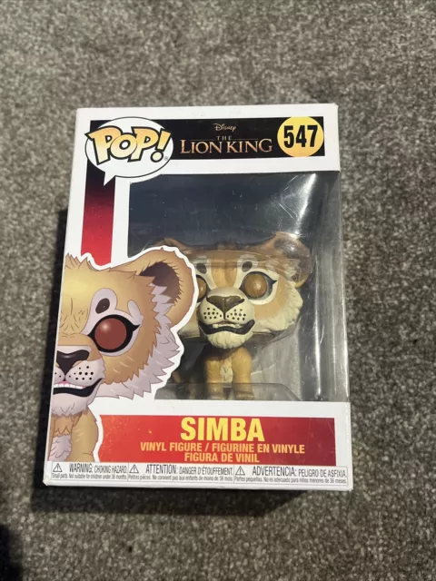 #547 - Disney - SIMBA -  Funko POP! - The Lion King - Vinyl Figure