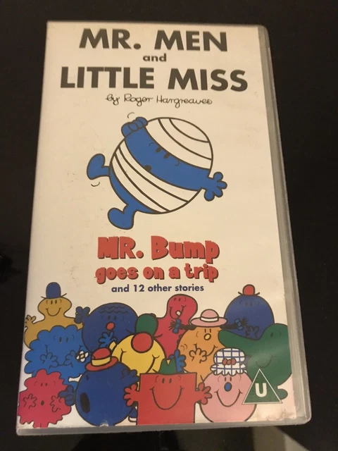 MR MEN AND Little Miss Mr Bump Goes On A Trip VHS Tape Rated U £1.49 ...
