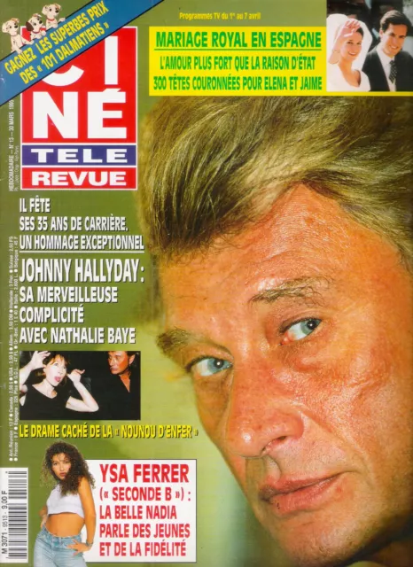 Ciné Télé Revue n° 13 (1995) - Johnny Hallyday