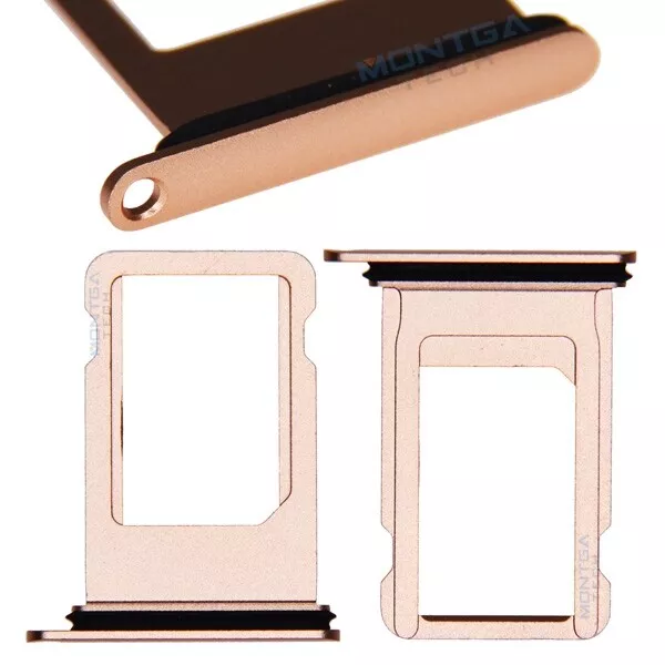 Rack Tiroir Carte SIM Apple iPhone 8 Gold Or