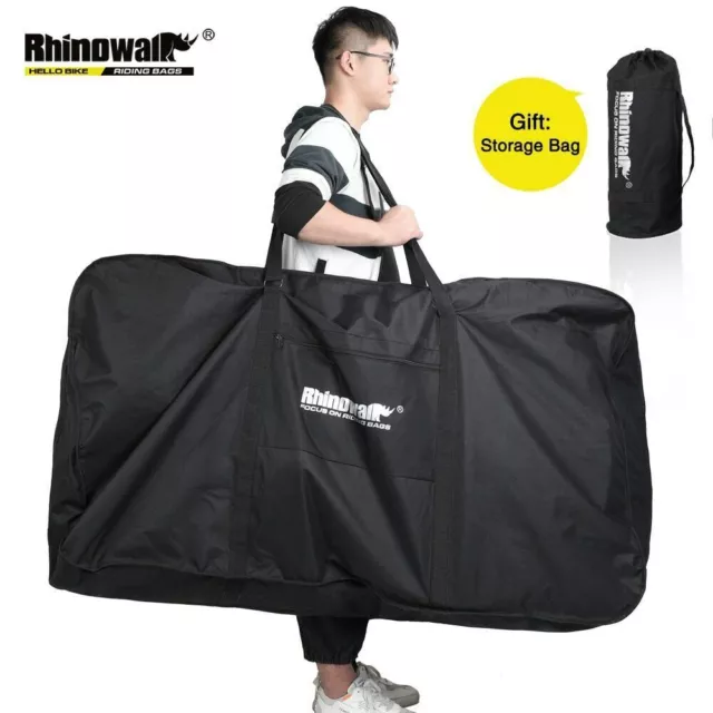 Rhinowalk Folding Bicycle Carry Bag for 26-29 Inch Portable Cycling Bike bag