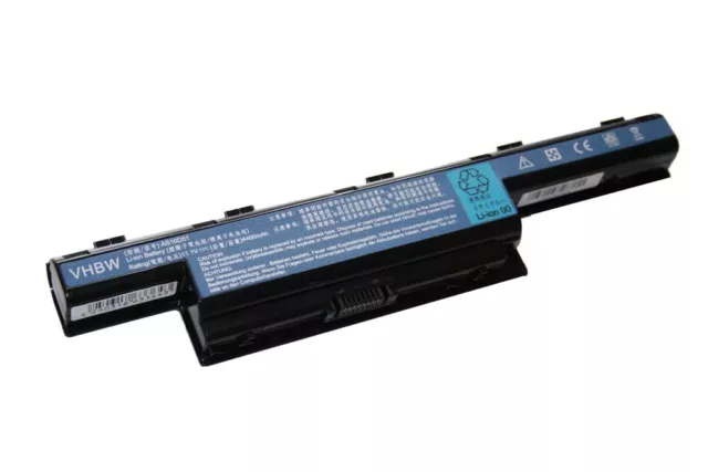 BATTERIE pc portable 11.1V 4400mAh noir pour Acer Aspire 7741G-7017, 7741Z